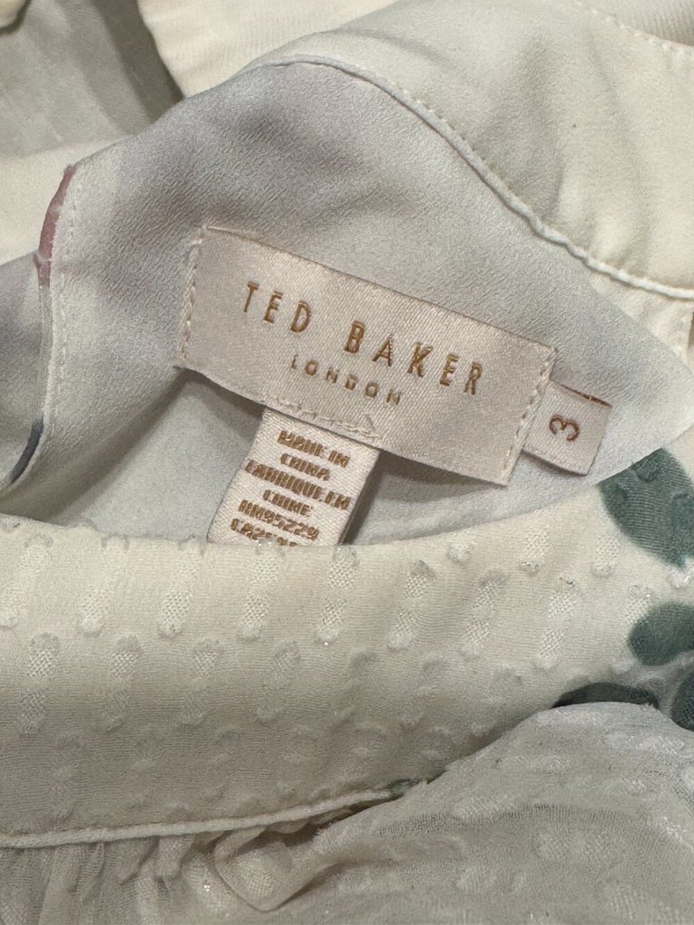 Ted Baker London Floral Tiered Midi Dress - Picture 2 of 14
